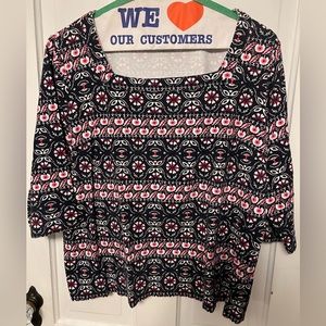 Kim Rogers print shirt